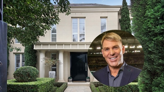 Shane Warne is auctioning his home at 15 Newbay Cres, Brighton.