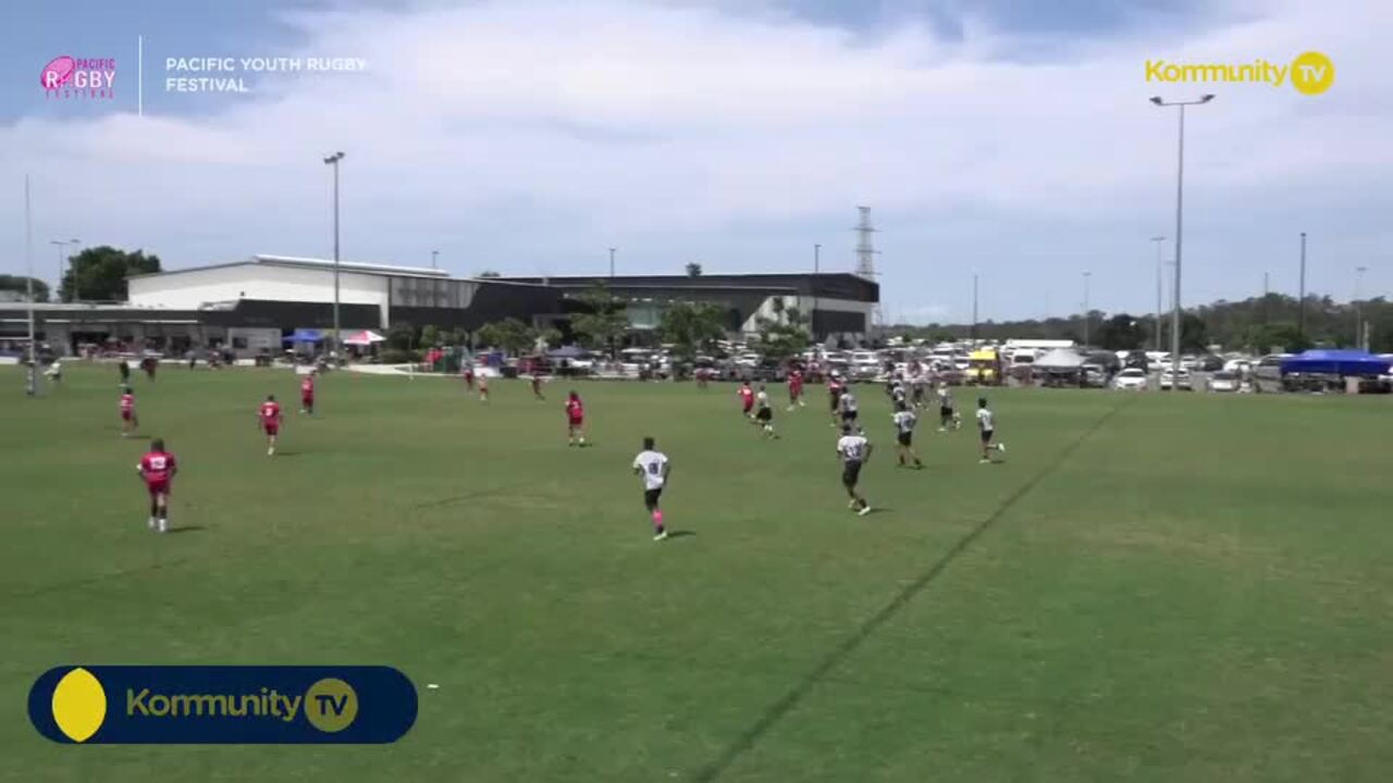 Replay: Gold Coast Tonga v Queensland Kiwi (U12) - 2024 Pacific Youth Rugby Festival Day 1