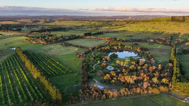 The rural property at 371 Golden Vale Rd, Sutton Forest, in NSW.