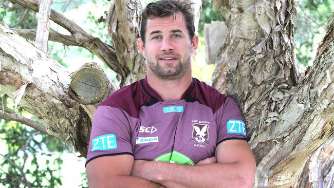 Sea Eagles prop Brenton Lawrence is back to take on the Tigers..