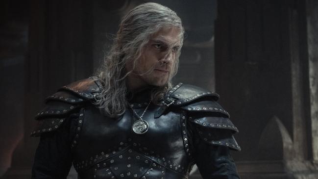 Cavill left the Netflix series The Witcher to play the iconic superhero. Picture: Netflix