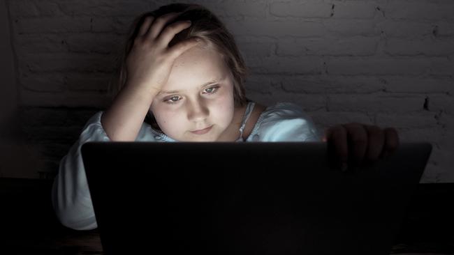 Online bullying is on the rise among schoolchildren.