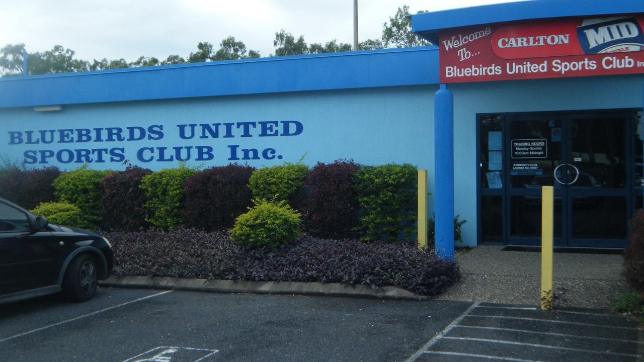 Bluebirds United Sports Club in Rockhampton was targeted by a brazen thief.