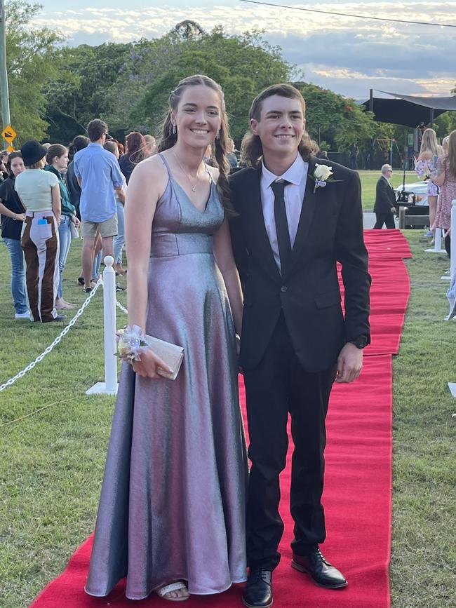 Aldridge State High School students celebrate their formal.