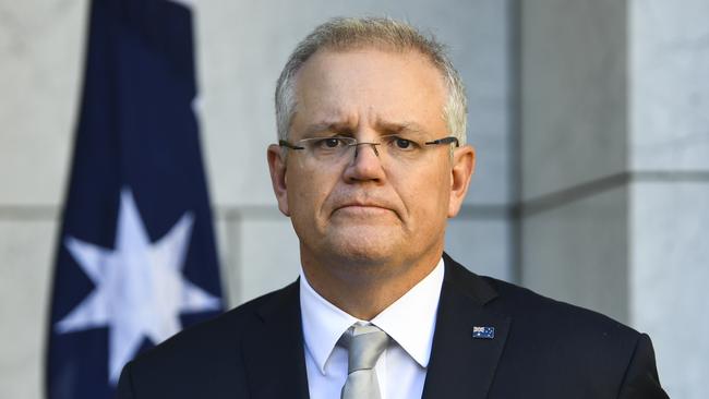 The National Cabinet has proved to be a headache for Prime Minister Scott Morrison. Picture: AAP/Lukas Coch