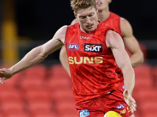 Matt Rowell in action. Picture: Russell Freeman/AFL Photos via Getty Images