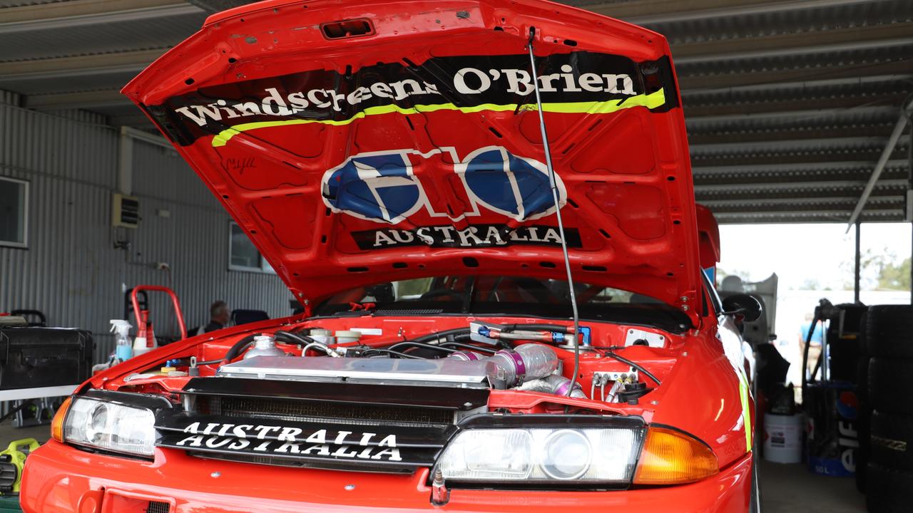 The Historic Car Club Queensland meet at Morgan Park Raceway.