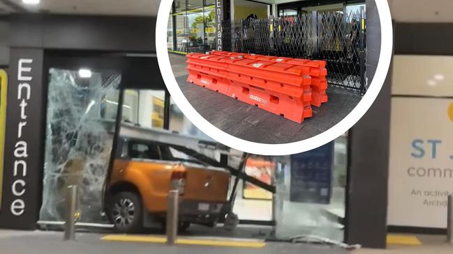 Stolen car rams into Townsville Shopping Centre, January 11 2025