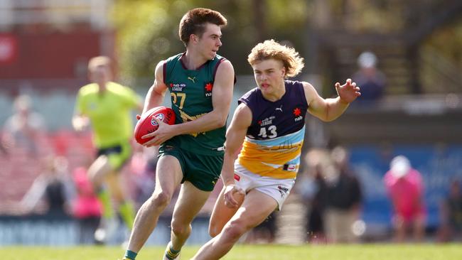 Colby McKercher shone for the Devils last year. Picture: Kelly Defina/AFL Photos/via Getty Images