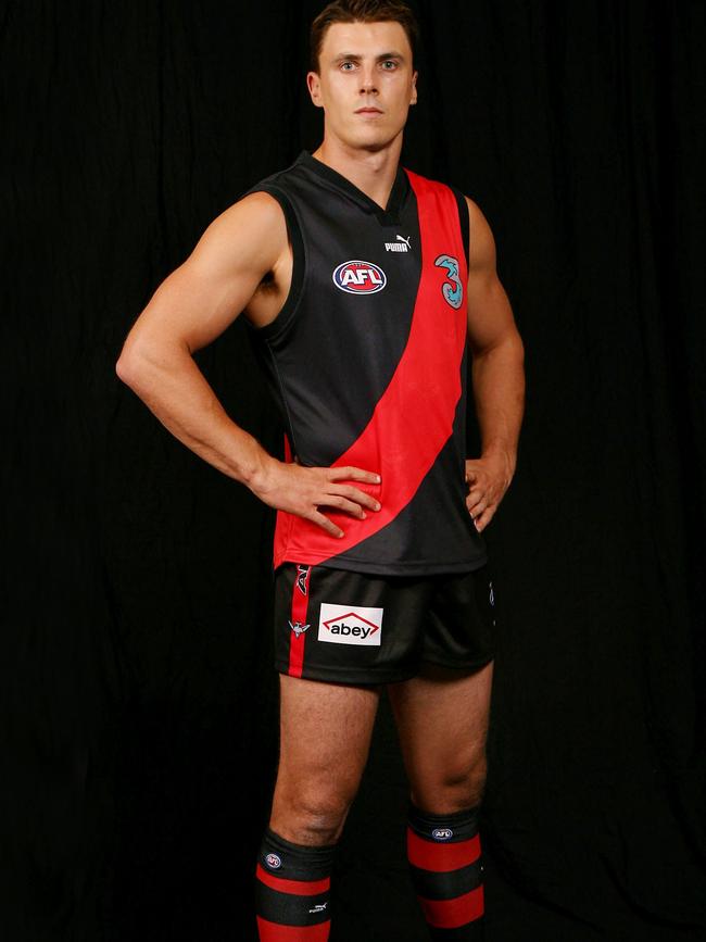 Essendon captain Matthew Lloyd in 2006.