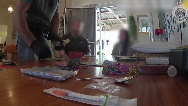 Substances seized from the Kuttabul raid. Picture: Contributed