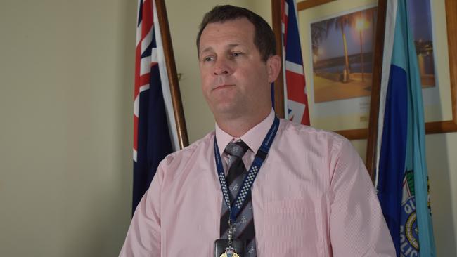 Capricornia District Detective Acting Inspector Luke Peachey.