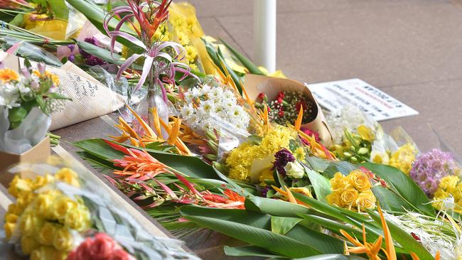 Thousands showed up to rally against crime in the NT in the wake of Declan Laverty’s tragic stabbing death. Picture: Pema Tamang Pakhrin