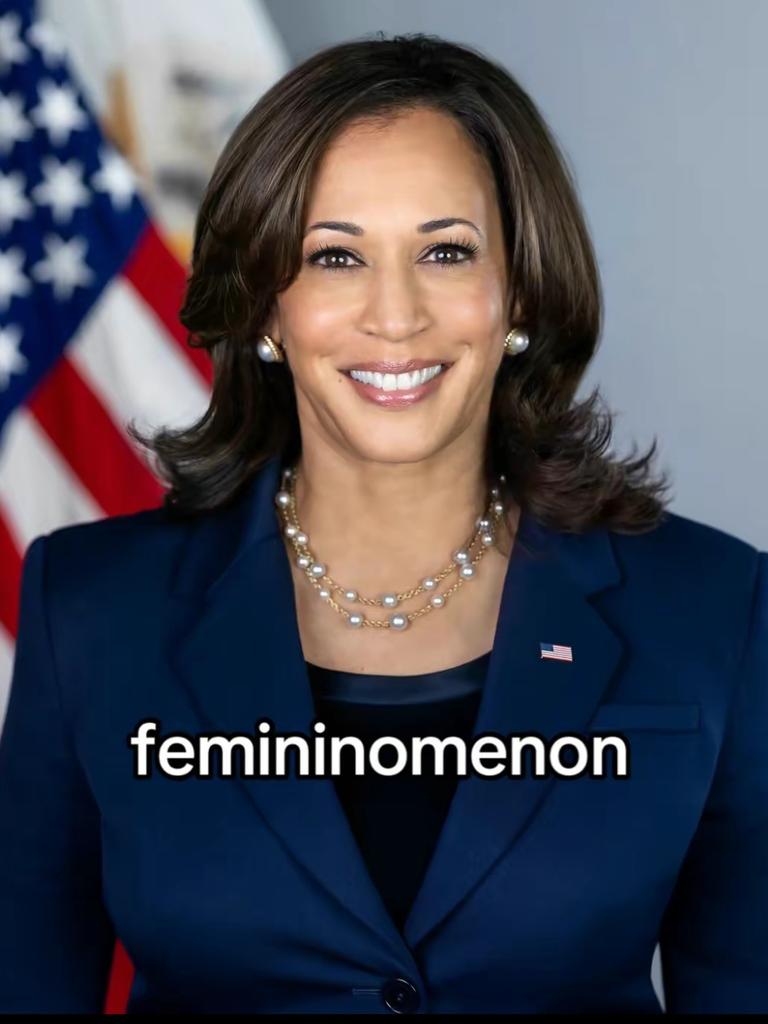 Chappell Roan’s song Femininomenon has been linked to Ms Harris’ bid for president. Picture: TikTok / @kamalahq