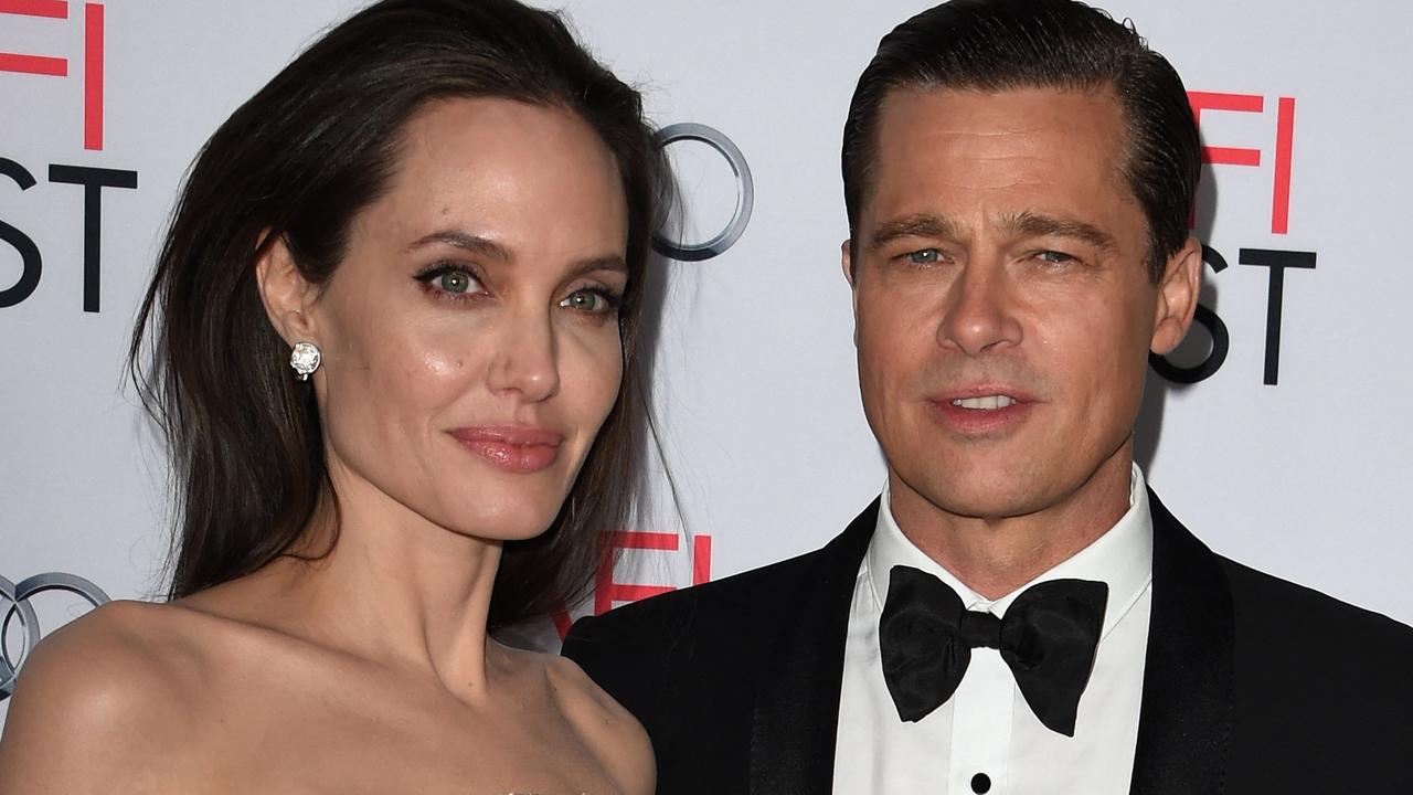 Angelina Jolie and Brad Pitt split in 2016. Picture: Mark Ralston/AFP
