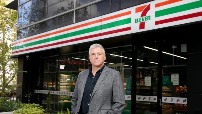 7-Eleven Australian CEO Angus Mckay in Melbourne. Picture: Stuart McEvoy/The Australian