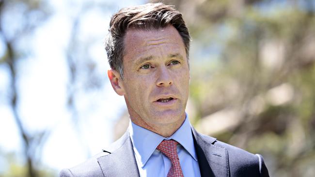 Opposition Leader Chris Minns wants NSW’s emissions targets enshrined in law. Picture: NCA NewsWire/Adam Yip