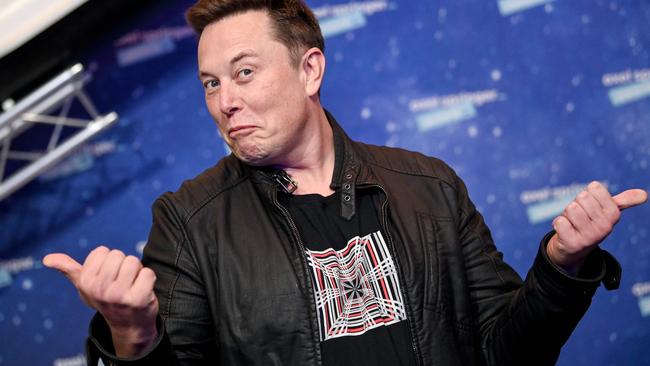 SpaceX owner and Tesla CEO Elon Musk. Picture: Britta Pedersen // AFP