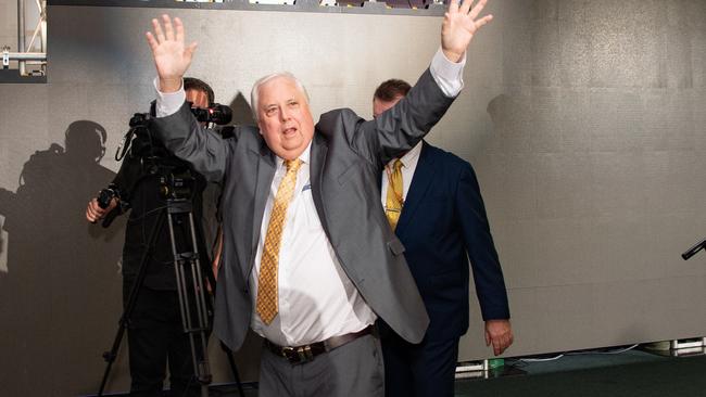 Clive Palmer at the United Australia Party's National Launch at the Palmer Coolum Resort in 2022. Picture: Brad Fleet