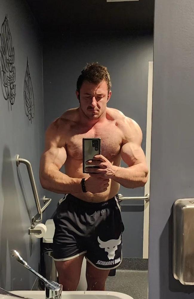 The Mercury's best gym buff 2024: Nathan Sullivan. Picture: Instagram/@nathansullivan19