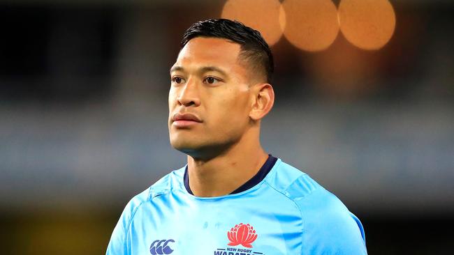 Waratahs winger Israel Folau has been deeply affected by the Christchurch shooting. Picture: AAP