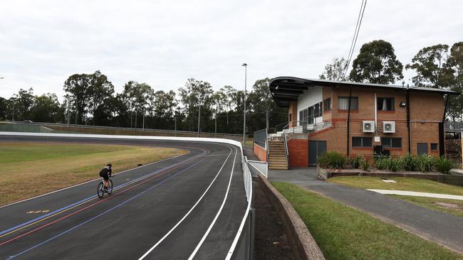 A small number of riders have been testing out the restored facilities. Photograph: Jason O’Brien.