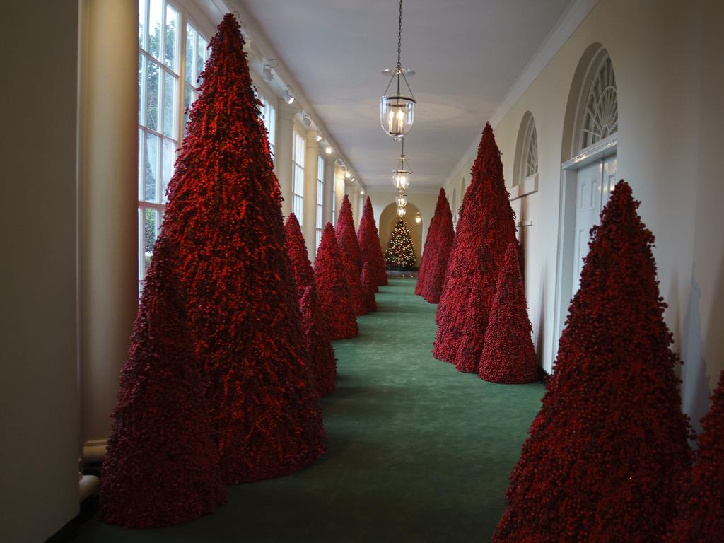 Donald Trump: Melania defends bizarre Christmas trees | news.com.au ...