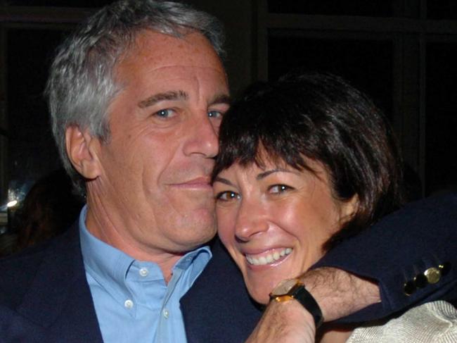 EMBARGO FOR  TWAM 8 AUG 2020 FEE APPLIESNEW YORK CITY, NY - MARCH 15: Jeffrey Epstein and Ghislaine Maxwell attend de Grisogono Sponsors The 2005 Wall Street Concert Series Benefitting Wall Street Rising, with a Performance by Rod Stewart at Cipriani Wall Street on March 15, 2005 in New York City. Cr GETTY IMAGES