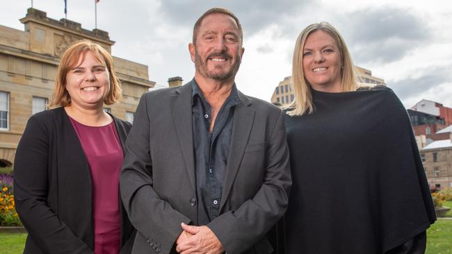 JLN MPs, from left, Miriam Beswick, Andrew Jenner and Rebekah Pentland. Picture: Linda Higginson