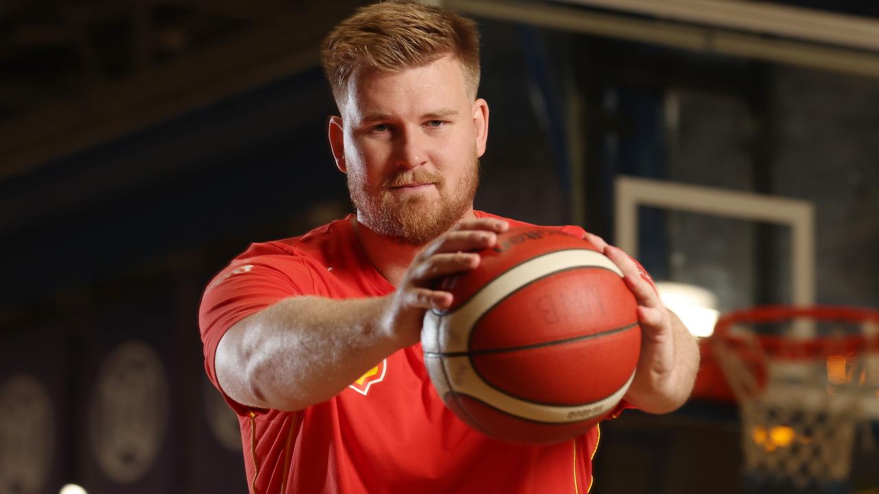 Former Bullets NBL Player Harry Froling, Zillmere. Picture: Liam Kidston