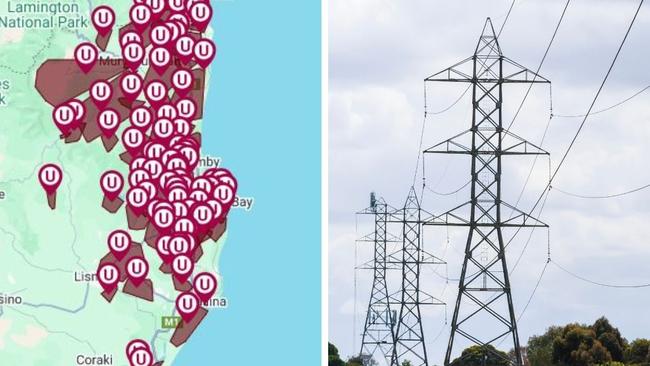 cyclone alfred power map