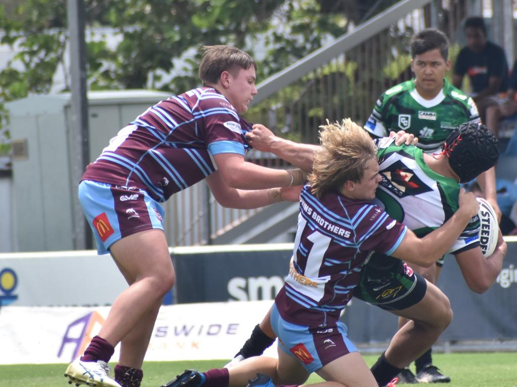 The CQ Capras underage teams first games at Browne Park, Rockhampton, on February 25, 2023.