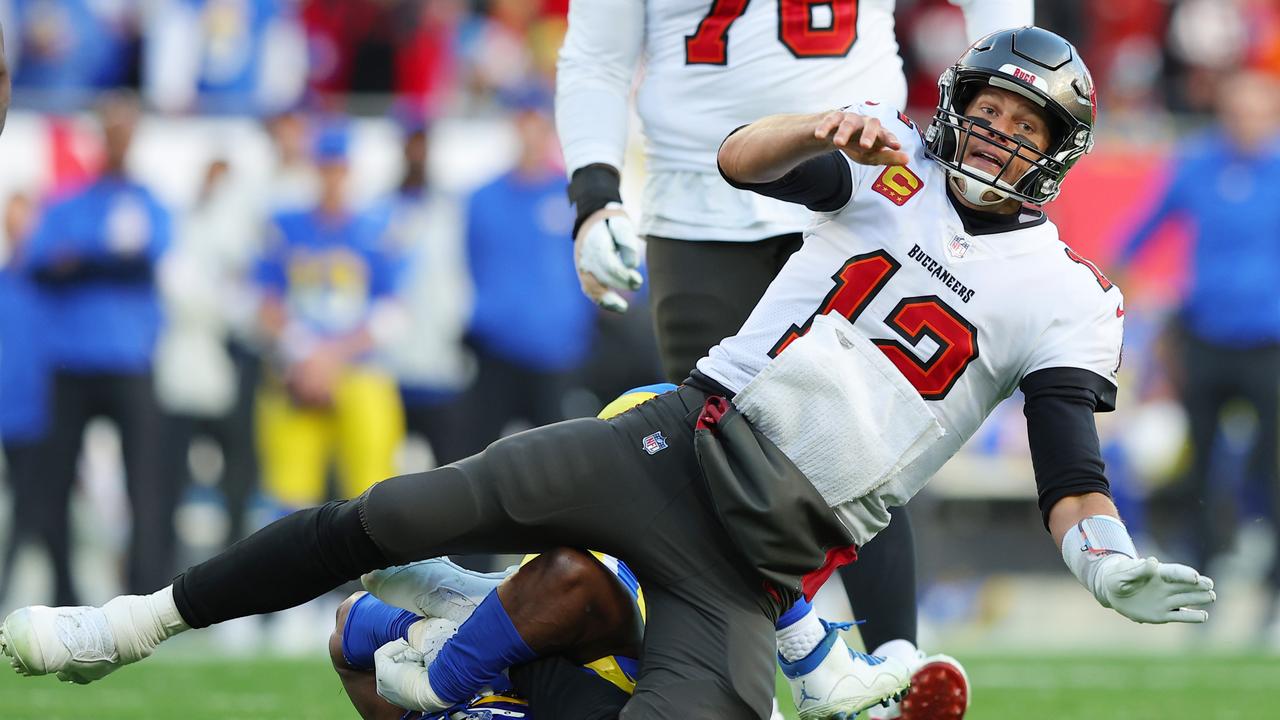 Tom Brady of the Tampa Bay Buccaneers. Photo by Kevin C. Cox/Getty Images