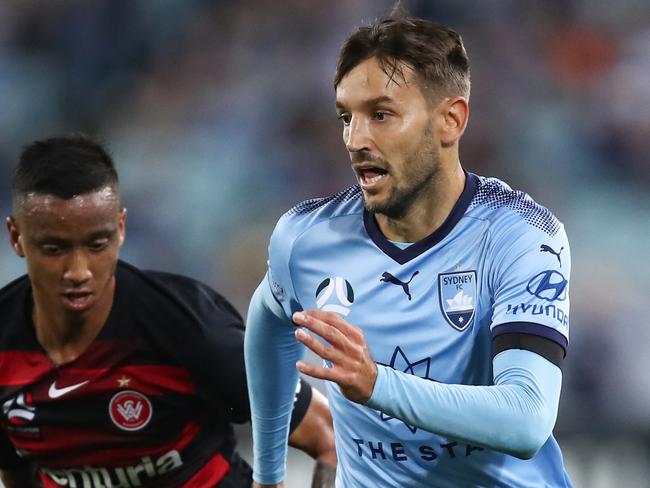 Milos Ninkovic is still producing quality for Sydney FC. Picture: AAP