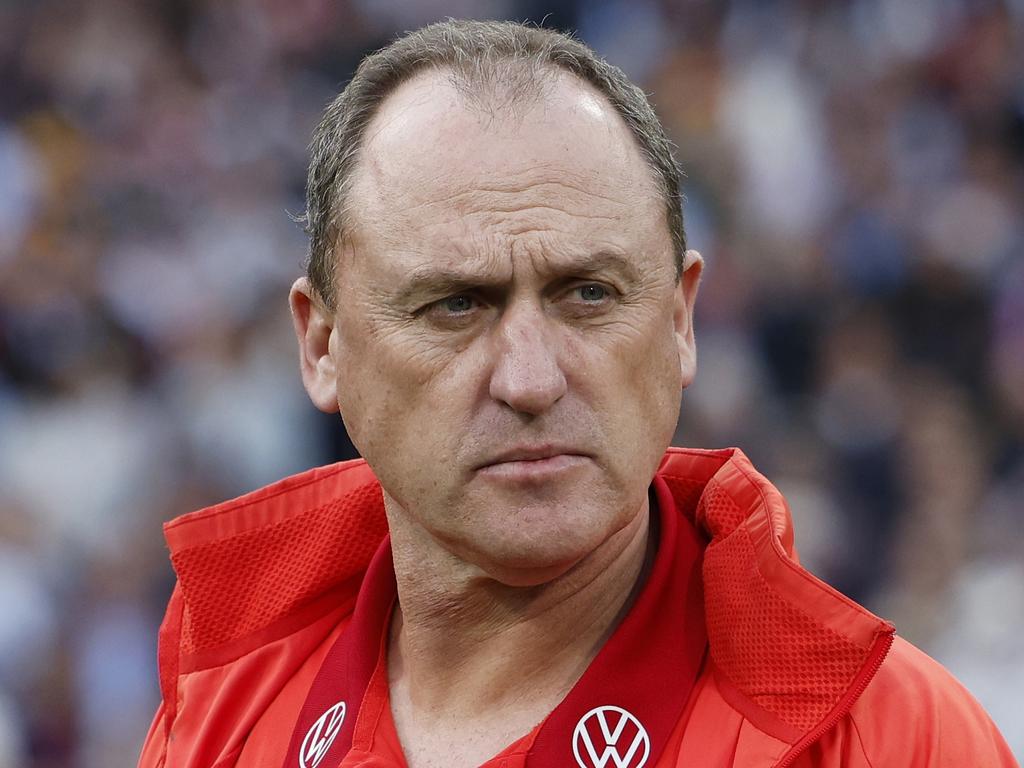 The Grand Final loss to Brisbane will be John Longmire’s last game as Sydney coach.