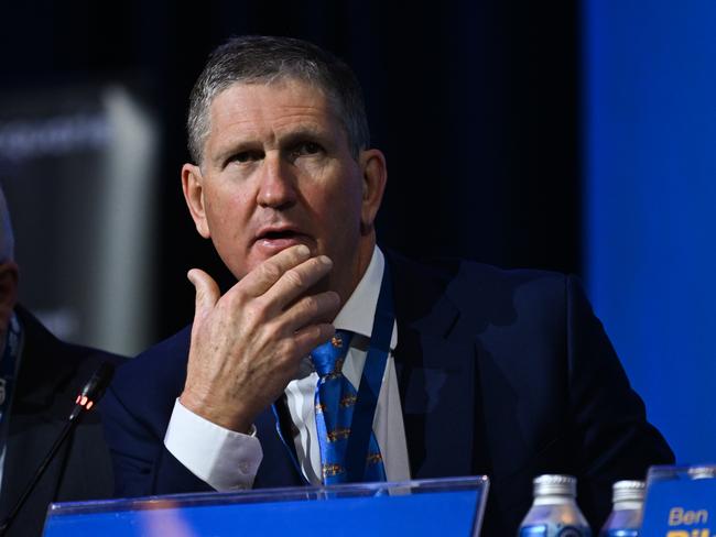 Lawrence Springborg said the federal split would have “no bearing or impact on the organisational arrangements within the Queensland LNP”. Picture: Dan Peled