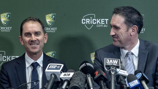 Justin Langer was appointed Australia’s new coach on Thursday.