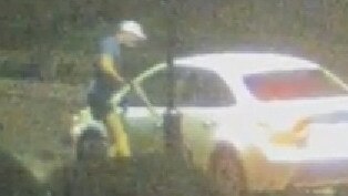 Police have released CCTV images of a vehicle whose driver they would like to speak to.