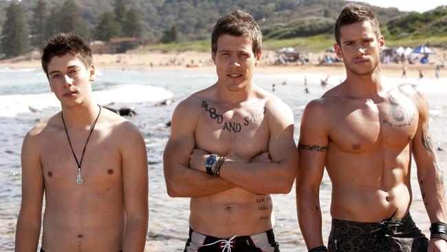 Lincoln Younes, Stephen Peacocke and Dan Ewing, aka the River Boys.