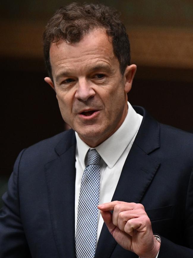 Opposition Leader Mark Speakman called on Ms Catley to be replaced as Police Minister. Picture: NCA NewsWire /pool/ Dan Himbrechts