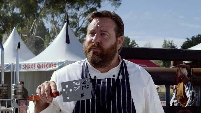 Shane Jacobson, as Dazza, in <i>The BBQ.</i>                     