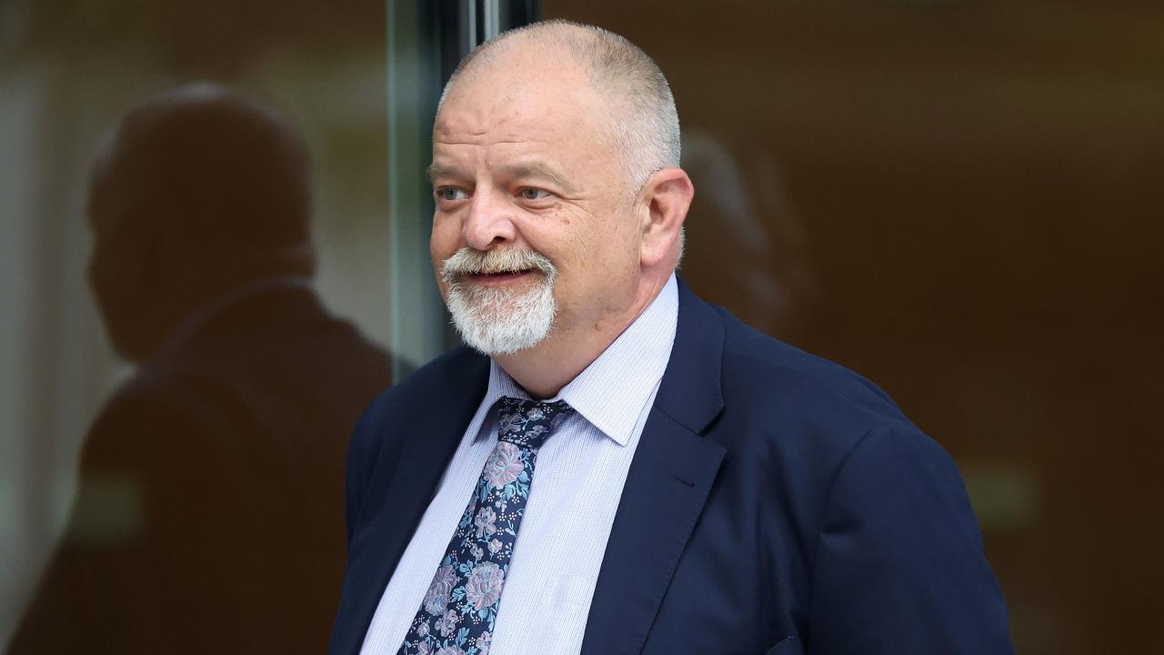 Michael Bosscher outside the Supreme Court. Picture: Liam Kidston