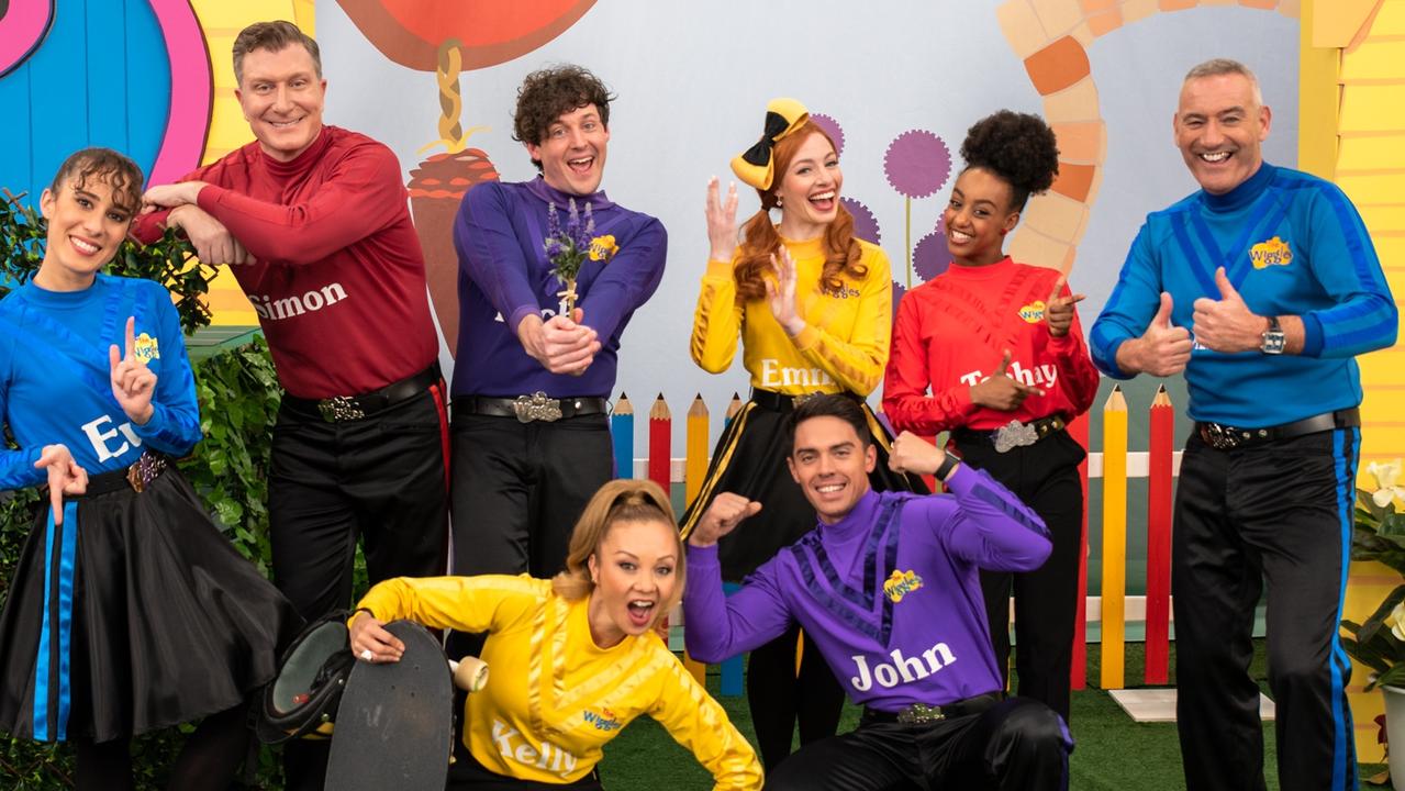 Four new culturally diverse characters join The Wiggles for a new YouTube series called Fruit Salad TV. Picture: Supplied