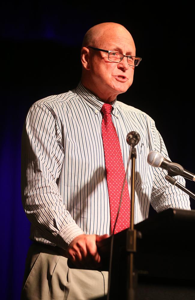 Jim Wilson wants the council to pay for independent reports to verify the planning documents submitted for the development at Tallebudgera. Pic by Richard Gosling