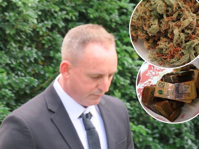 Luke Glassford, 42, has pleaded guilty to supplying a commercial quantity of cannabis and dealing with proceeds of crime in the form of almost $100,000 of cash. Picture (4x3): supplied