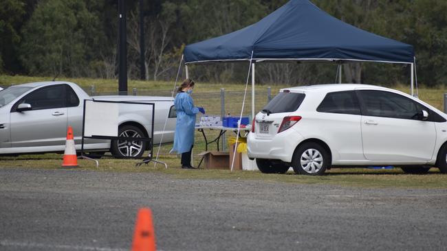 The clinic, at 65 Briggs Road, will operate between 8am and 4pm until Friday, joining 21 other facilities across the West Moreton. Photo: Ebony Graveur