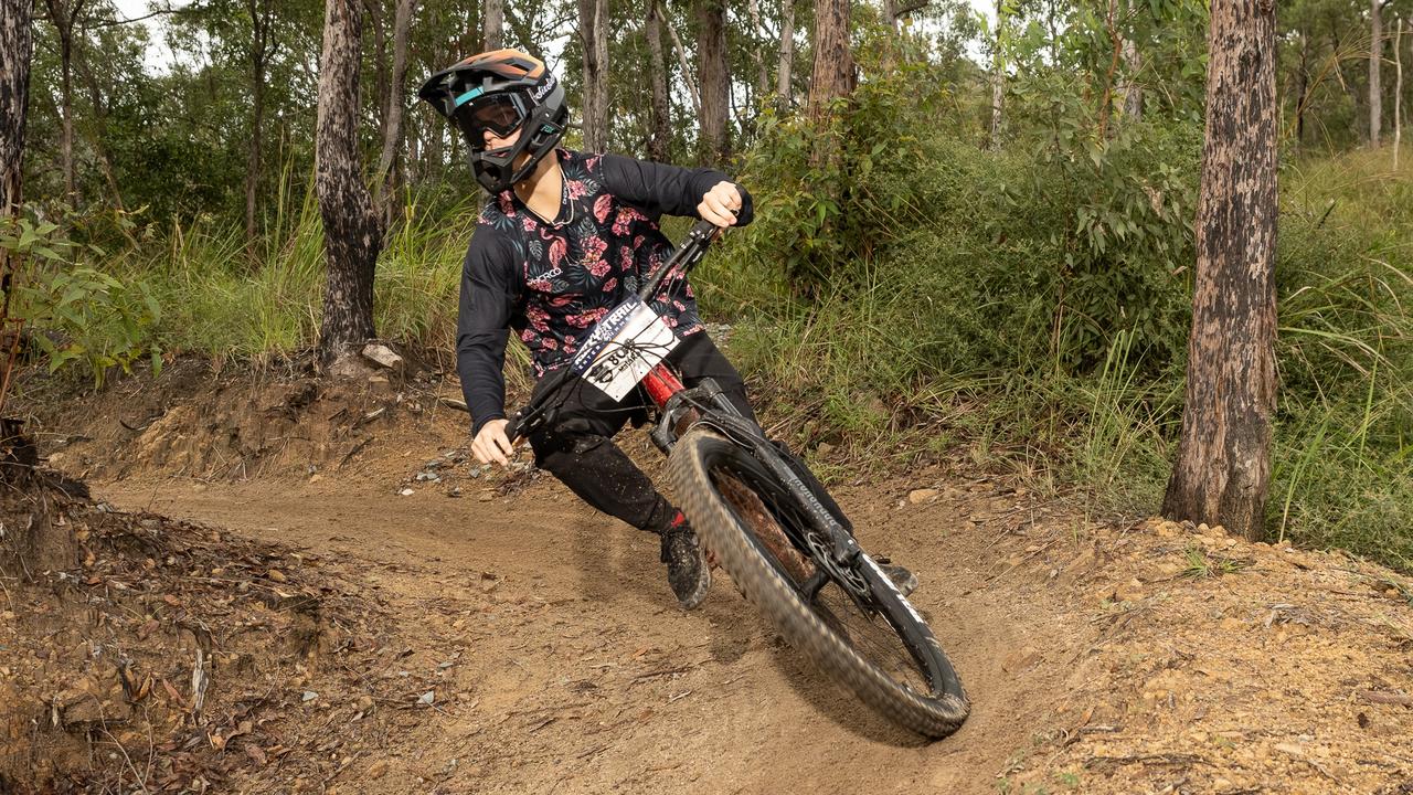 Mountain bike riders from across Australia descended on the Pioneer Valley at the weekend for the inaugural Rocky Trail Entertainment Fox Superflow at Finch Hatton in July, 2024. Picture: Rocky Trail Entertainment