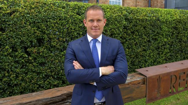 Marquee Ray White agent Matt Lancashire has topped the sales for 2021 with more than $307m in property deals this calendar year. Picture: Supplied