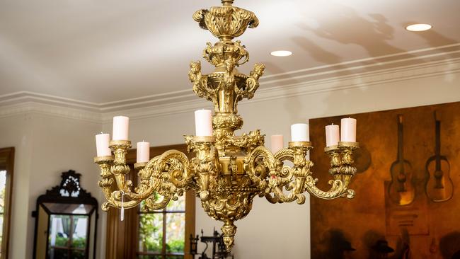 THAT chandelier. Picture: Jake Nowakowski