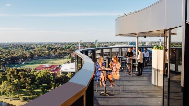 The Sol Bar at SkyCity Adelaide. Picture: Meaghan Coles